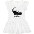 thumbnail image 3 of Inktastic Animals Cute Skunk Wasn't Me Girls Toddler Dress, 3 of 5