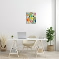 thumbnail image 2 of Stupell Industries Modern Paint Splatter Cow Cattle Vivid Design Canvas Wall Art, 16 x 20, Design by Valerie Wieners, 2 of 5