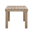 thumbnail image 4 of Cassie Natural 75 Inch Rectangular Outdoor Dining Table, 4 of 4