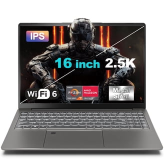 Laptop 16.1 FHD Gaming Laptop, AMD Ryzen 7 5700U, 16GB RAM, 512GB