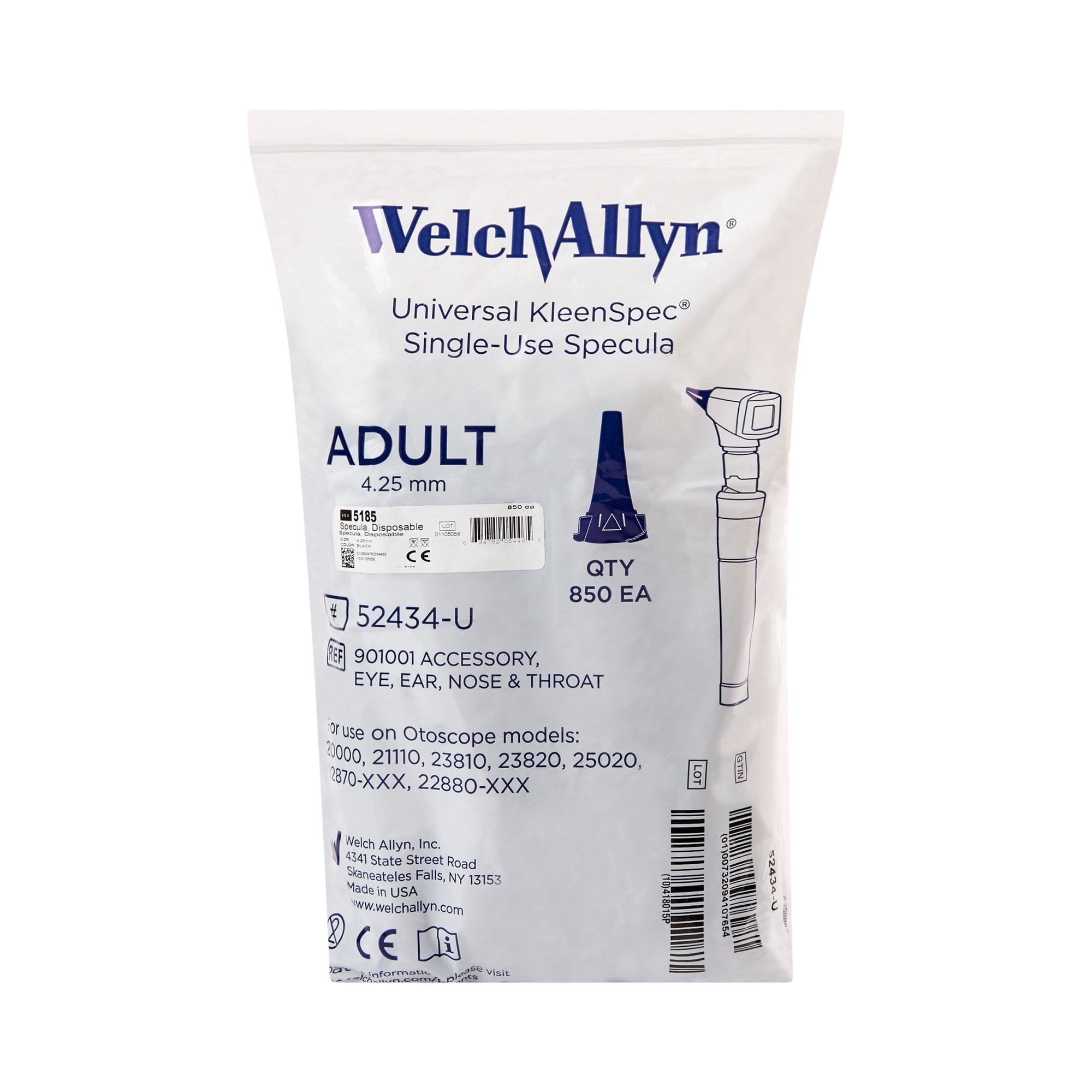 ADC Disposable Ear Speculum Tip 5185 4.25 mm 850 per Box