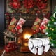 thumbnail image 3 of Ganchos Para Calcetines De Navidad Para Chimenea, Colgador De Ganchos Para Chimenea, Suministros De Decoración Navideña Para Fiestas 4 Uds. sonducket HA040389-01, 3 of 6