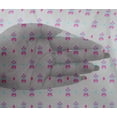 thumbnail image 4 of oneOone Viscose Chiffon Fabric Small Motif Ikat Decor Fabric Printed BTY 42 Inch Wide, 4 of 4