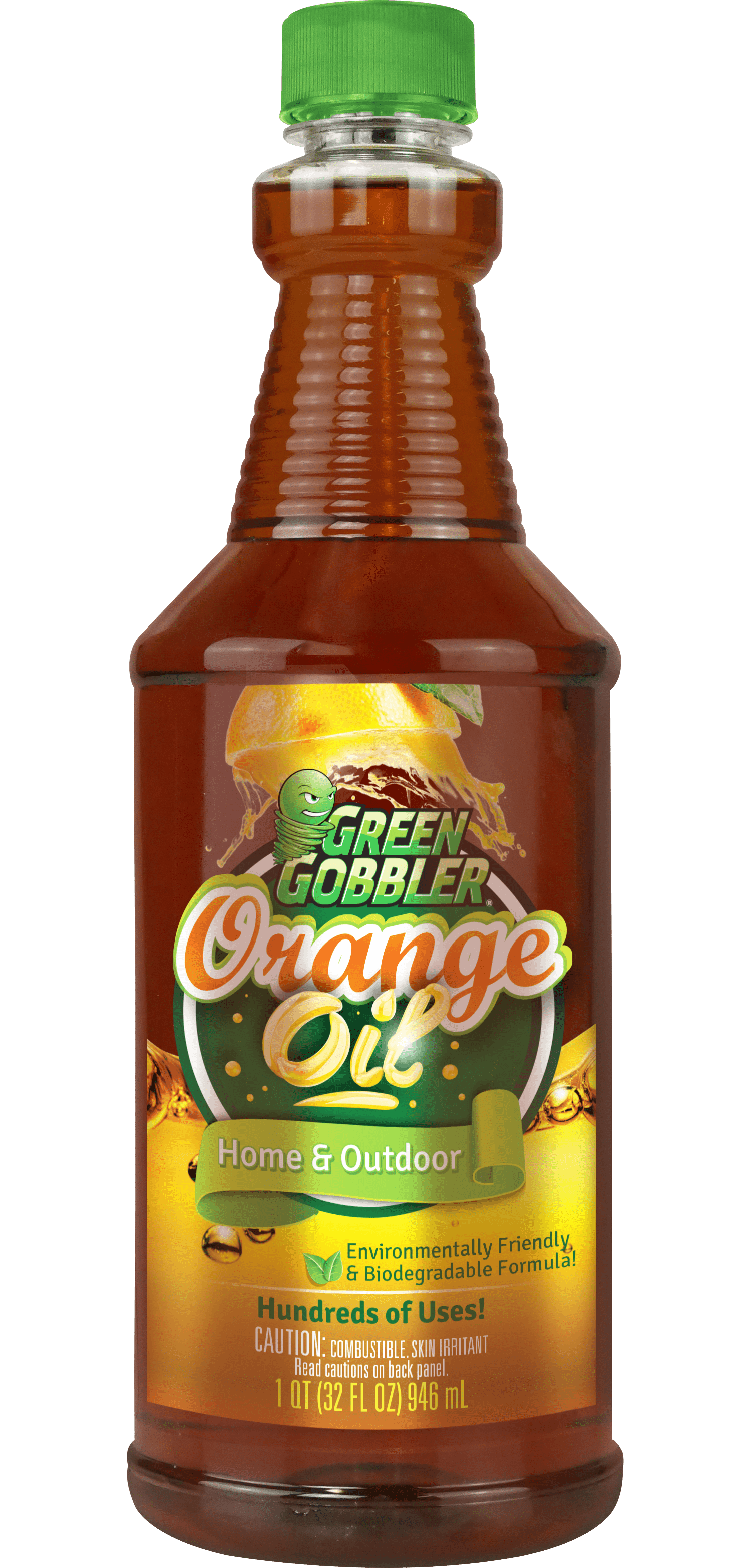 Green Gobbler Cold Pressed Orange Oil Concentrate MultiPurpose