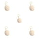 thumbnail image 1 of Llaveros Multi-funcional Inteprter Fuzzy Ball Beige 7cm CBP360143, 1 of 3