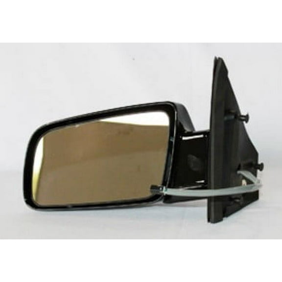 New OEM Grade Left Driver Side Door Mirror Compatible with 2000-2005 Chevrolet Astro GMC Safari Power GM1320232 15757375 Base LT LS SLT SLE Extended Passenger Van Standard Passenger Van