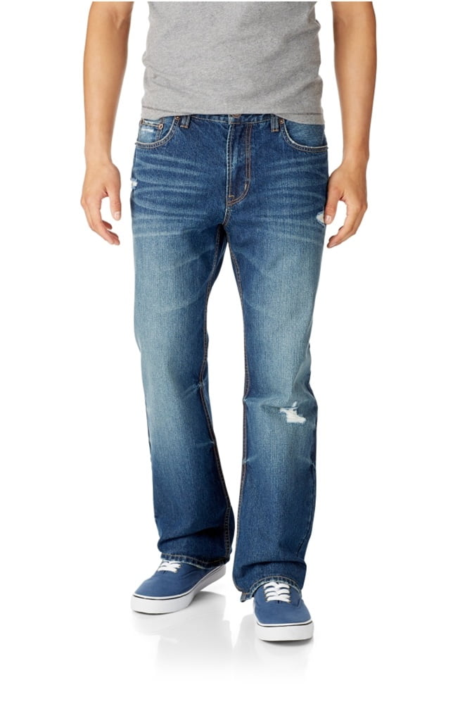 mens bootcut jeans walmart