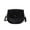 Black, variant on Leather Crossbody Purses for Women with Adjustable Strap Shoulder Handbags with Round Buckle Suitable for Both Work and Life (White)