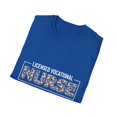 thumbnail image 4 of Novelty Licensed Vocational Nurse Nursing Medical Worker Hilarious Medicine Field Staff Expert Patients Carer Unisex Softstyle T-Shirt, 4 of 4