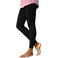 thumbnail image 5 of FNFYFH Womens Ribbed Knit Leggings Soft Stretchy Yoga Pants Fall Leggings Underwear Bottoms, 5 of 9