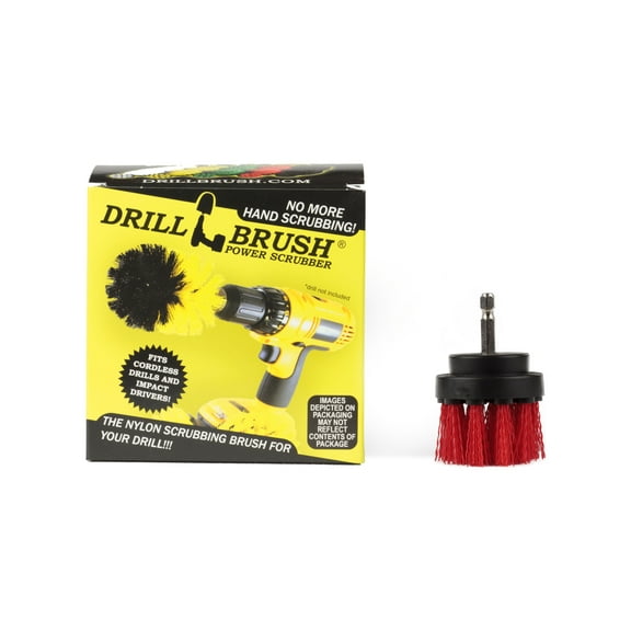 Small Diameter Heavy Duty Stiff Nylon Scrub Brush