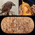 thumbnail image 6 of CJC 60W Professional Wood Burning Kit Burners Tool Dual Pen Pyrography Crafts Kit, with 20 Wire Nibs Tips, 6 of 9