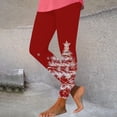 thumbnail image 5 of Mingw Festival Christmas Printed Leggings for Women Skinny Stretchy and Comfortable Yoga Pants Thermal Christmas Holiday Trousers,Multicolor,S, 5 of 5