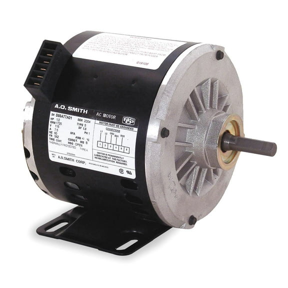 Century OTEB2054AV1 Motor , 1/2HP 1725RPM 56Z ODP 115 Volts