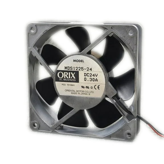 MDS1225-24 Axial Flow Fan Rotational speed 3000rpm - Input voltage 24Vdc