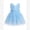 Blue, variant on Toddler Flower Girl Dress Baby Butterfly Ruffle Tulle Tutu Dress Princess Birthday Party Pageant Formal Wedding Prom Gown Blue