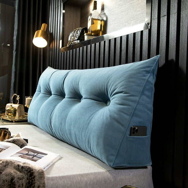 Cojin de respaldo cojin de respaldo para cama cojin de lectura para cama y sofa cojin de respaldo cojin de cuna cojin para sofa cama respaldo cojin de lectura funda extraible 60
