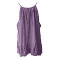 thumbnail image 5 of Camisole Tops for Women Lightweight Casual Spaghetti Strap Loose Fit Flowy Cami Tank Tops Summer Outfits, 5 of 5