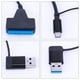 thumbnail image 3 of Adaptador del convertidor disco duro externo USB 3.0 SATA Tipo-C hasta 6 GBPS admite UASP para un SSD 2.5 pulgadas, 3 of 9