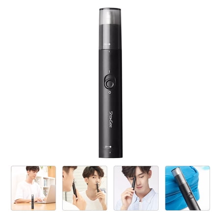 MUSEYA Nose Hair Tool 1Set Nose Hair Trimmer with Black ABS for Personal Care MUSEYA Nose Hair Tool 1Set Nose Hair Trimmer with Black ABS for Personal Care