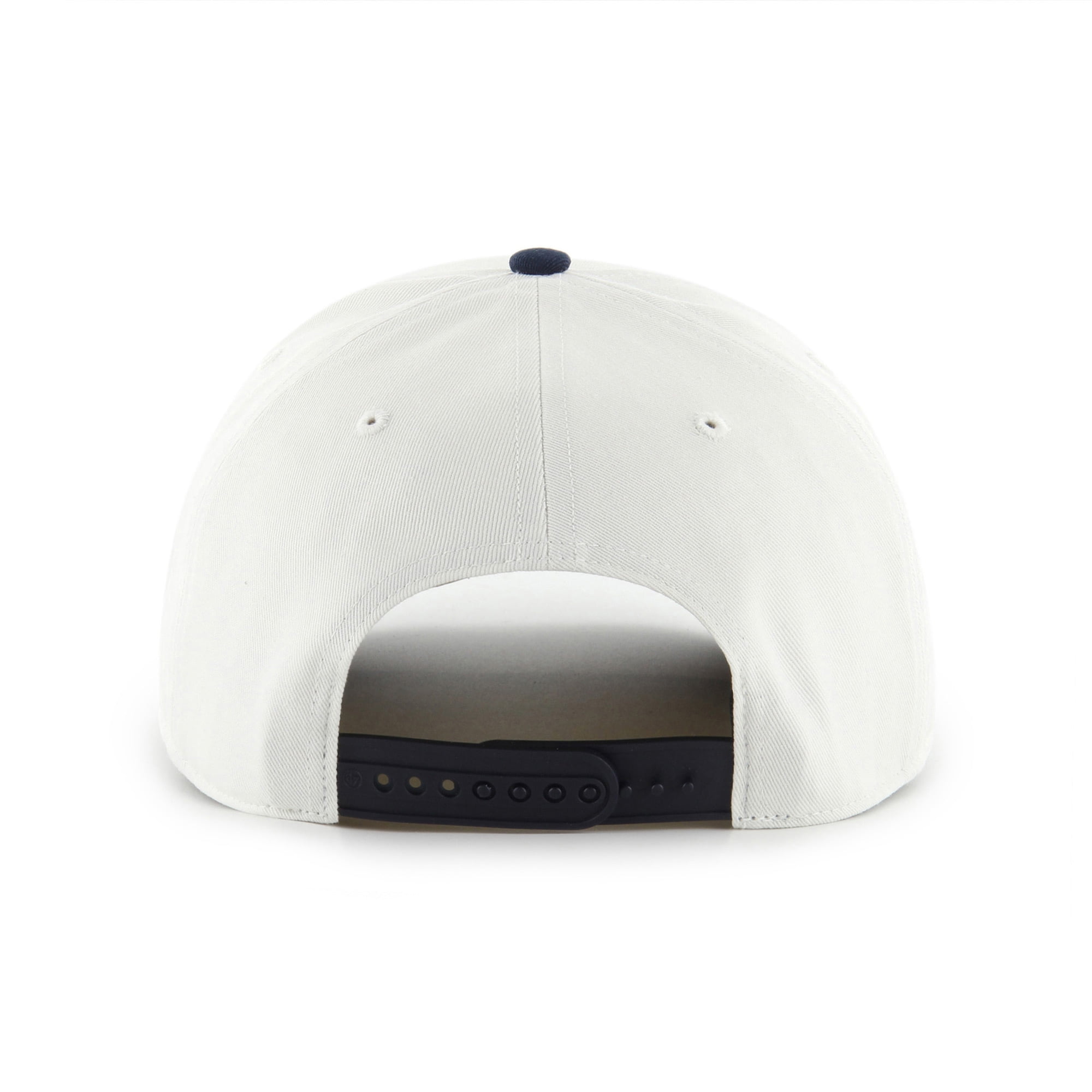 Men's '47 White/Black Utah Mammoth Logo Hitch Adjustable Hat
