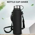 thumbnail image 5 of BLEEUS Water Bottle Carrier Cover Bag Shoulder Strap Kettle Pouch Holder Camping Supplies (1100ml), 5 of 8