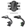 thumbnail image 4 of Seitruly Tenedor multifuncional del teléfono del espejo retrovisor del coche para el tenedor del teléfono del coche del tenedor del teléfono Videojuegos y accesorios gris, 4 of 6