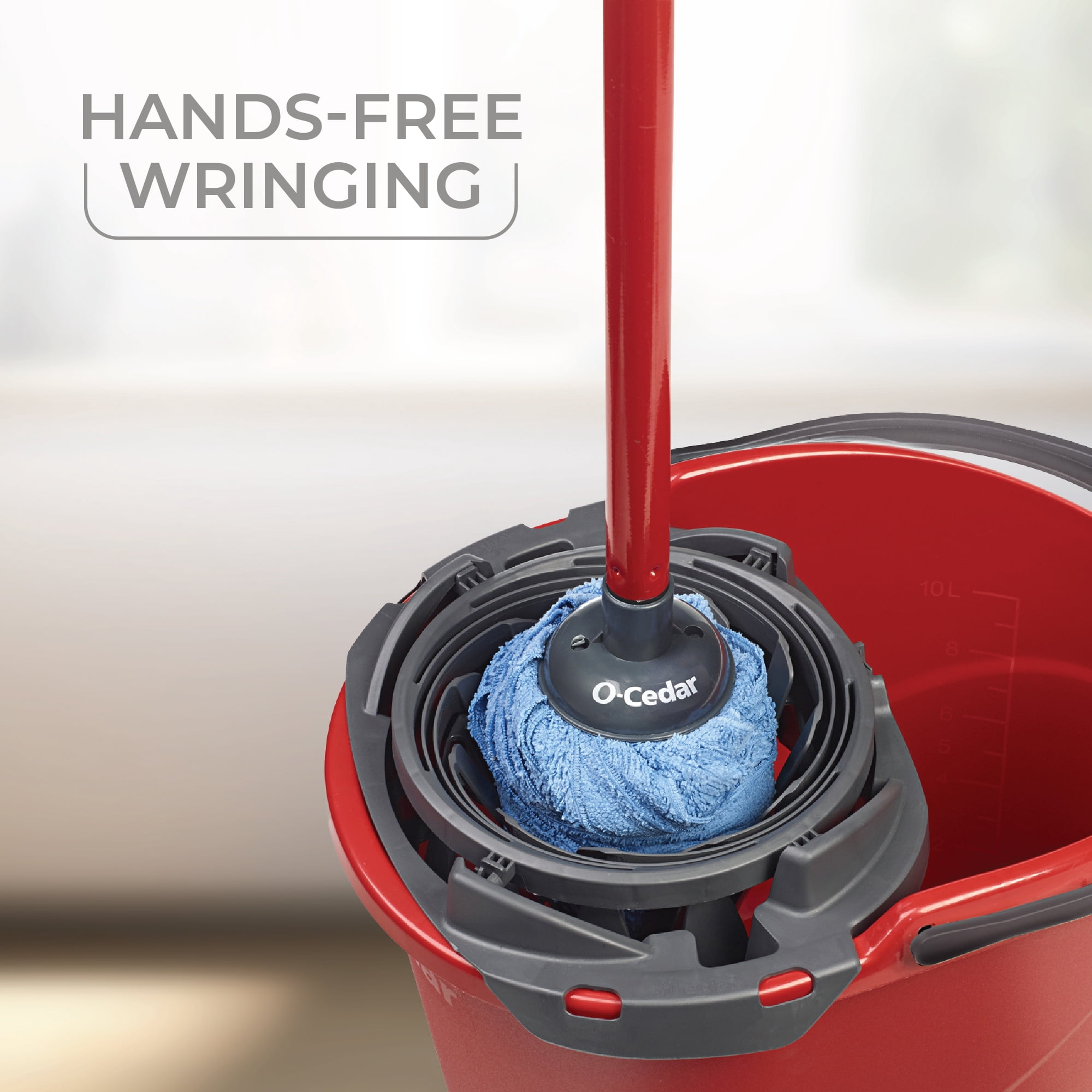 O-Cedar Quickwring Microfiber Mop With Bucket System