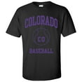 thumbnail image 6 of Colorado Classic Baseball Arch Basic Cotton T-Shirt - Large - Black, 6 of 6