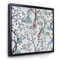 thumbnail image 3 of Designart 'Birds and Peonies With Chinoiserie X' Traditional Framed Canvas Wall Art Print, 3 of 5