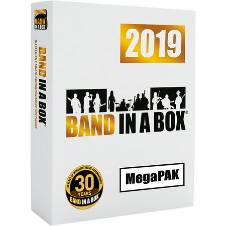 PG Music Band-in-a-Box 2019 MegaPAK [Win USB Flash (Best Flash Drives 2019)