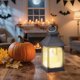 thumbnail image 5 of Faroles de Halloween adecuados para centros de mesa adecuados para decoraciones de interiores de Halloween decoraciones de mesa central pilas incluidas, 5 of 5