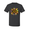 thumbnail image 3 of Sunflower Animal Print Fashion Men's Graphic T-Shirt, Charcoal, Medium, 3 of 5