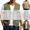 thumbnail image 3 of Ynynloco Men's Casual Lightweight Fishing Vest Utility Safari Travel Vest with Pockets Outdoor Work Photo Cargo Fly Summer Vest, 3 of 5
