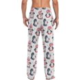 thumbnail image 2 of GZHJMY Penguin Pajama Pants for Men, Lounge Pants Lightweight Men Pajama Bottoms with Drawstring Pockets, Christmas New Year Birthday Gifts, Small, 2 of 6