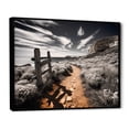 thumbnail image 2 of Designart "Australia Beautiful horizon Black" Landscapes Floater Framed Canvas Print, 2 of 7