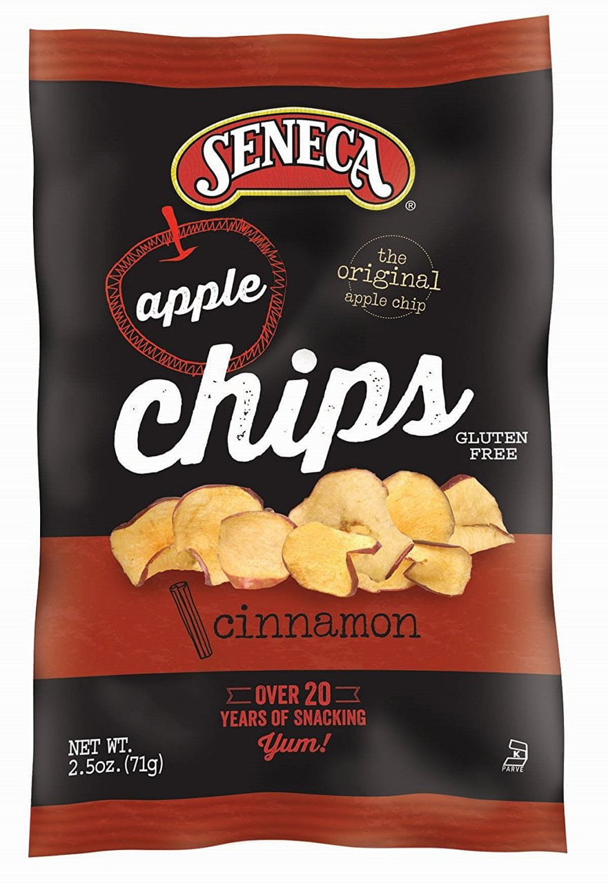 12 PACKS Seneca Cinnamon Apple Chips,2.5Ounce Bags