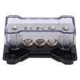 thumbnail image 3 of Power Distribution Block, High Conductivity Easy Use Zinc Alloy Splitter Distributor Block  For Stereo System, 3 of 8