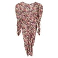 thumbnail image 2 of Pre-Owned Isabel Marant Celina Floral Print Mini Dress in Multicolor Silk, 2 of 2