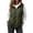Army Green, variant on Puffer Vest Women Sleeveless Zip up Quilted Waistcoat Solid Color Collared Padded Vests with Pocket Plus Size Clothes Women Brown S-3XL