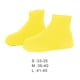 thumbnail image 4 of Bolsa Impermeable Para Zapatos 2 protectores de botas de silicona impermeables para días lluviosos (Amarillo M), 4 of 5