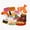 1pcs, variant on Traditional Japanese Sushi Go Strategy Board Card Game Sliced Seafood Characters Decal For PC Sticker