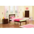 thumbnail image 2 of Mission Platform Bed with Open Foot Board in, in Multiple Colors and Sizes, 2 of 7