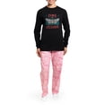 thumbnail image 4 of CafePress - Cicadas Time To Scream Loves Periodical Cicadas - Women's Long Sleeve Dark Pajamas, 4 of 7