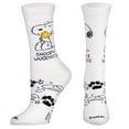 thumbnail image 2 of Cool Socks, Women's Snoopy & Woodstock, Peanuts Comic Strip, Charlie Brown Character, 2 of 6