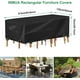 thumbnail image 5 of Funda para mesa de jardín QUANZHOUTIANDI rectangular impermeable anti-UV tela Oxford 420D 213x132x72cm, 5 of 5