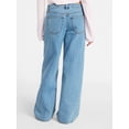 thumbnail image 3 of No Boundaries Mid Rise Baggy Jeans, 29", 31", 33" Inseams, Women's Sizes 00-24W, 3 of 5