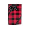 Red and Black Christmas Buffalo Plaid Holiday /Christmas Gift Wrapping Paper 16ft