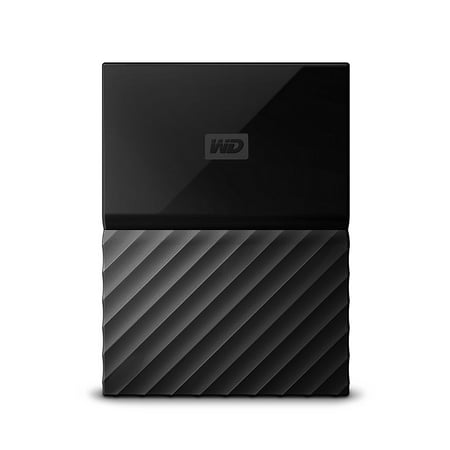 WD 2TB Black My Passport  Portable External Hard Drive - USB 3.0 -