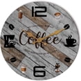 thumbnail image 1 of Modern Simple Wall Silent Clock Vintage Mid-Century Style Design for Living Room Bedroom Decor, 1 of 7